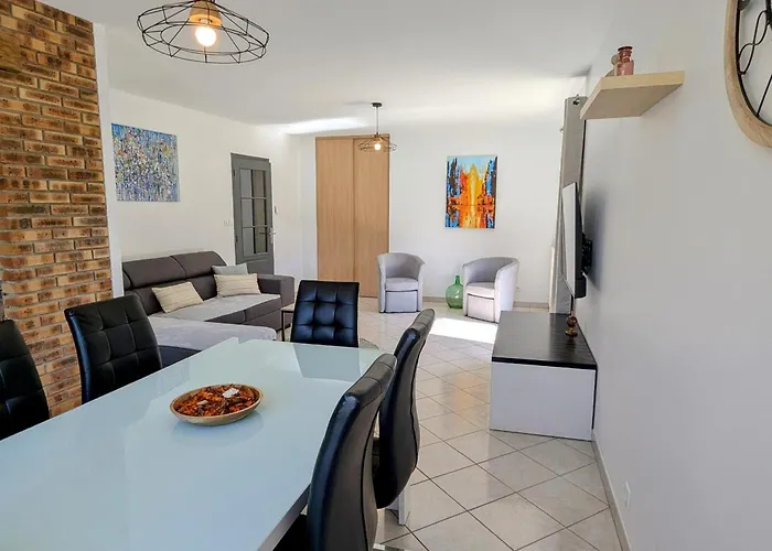 Maison Plain Pied Avec Jardin Clos A - Fr-1-585-137 * Longchamps-sur-Aire